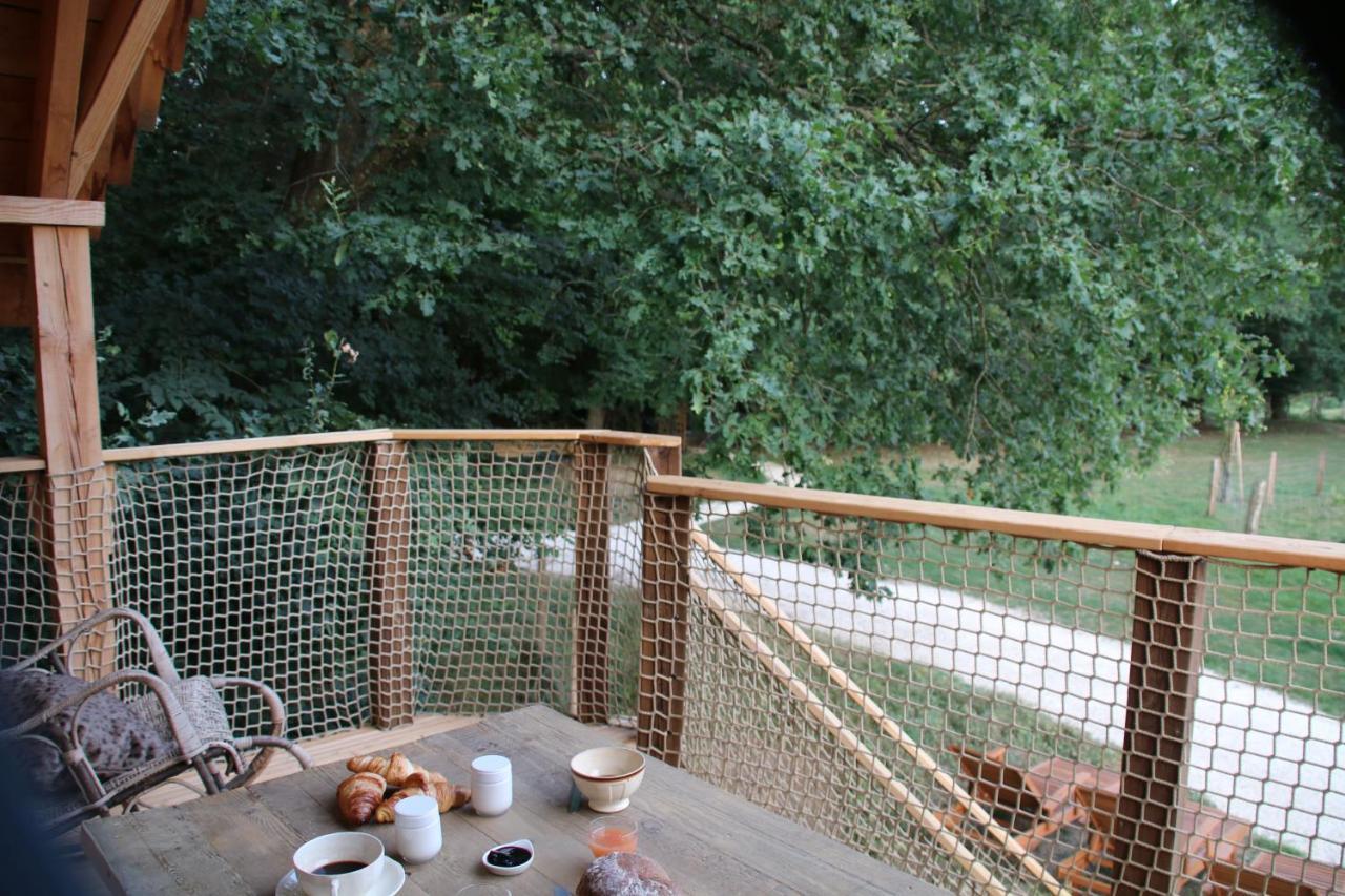 Ecolodge Beauregard Treigny Exteriér fotografie